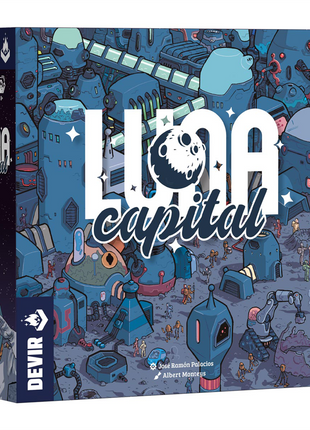 Luna Capital – strategisch bordspel – 1 tot 4 spelers