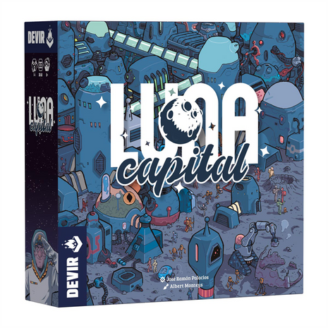 Luna Capital – strategisch bordspel – 1 tot 4 spelers
