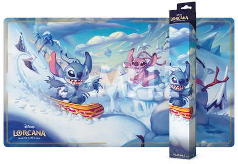 Hyperia City Playmat A - Snowboarding Stitch