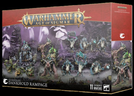 Dit is een afbeelding van het miniatuur Dankhold Rampage - Gloomspite Gitz voor het spel Warhammer, te koop bij Tabletop Miniature Wargames spellenwinkel Speldorado in delft