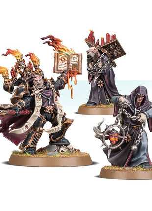 Dit is een afbeelding van het miniatuur Dark Apostle - Chaos Space Marines voor het spel Warhammer, te koop bij Tabletop Miniature Wargames spellenwinkel Speldorado in delft