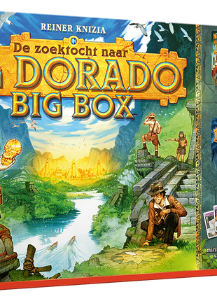 De Zoektocht naar El Dorado: Big Box – strategisch bordspel – 2 tot 4 spelers