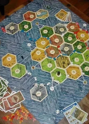 Dit is een foto van het spel De Zeevaarders -Catan te koop bij Speldorado Spellenwinkel Delft