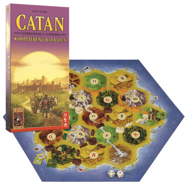 Dit is een foto van het spel Kooplieden & Barbaren - Catan te koop bij Speldorado Spellenwinkel Delft