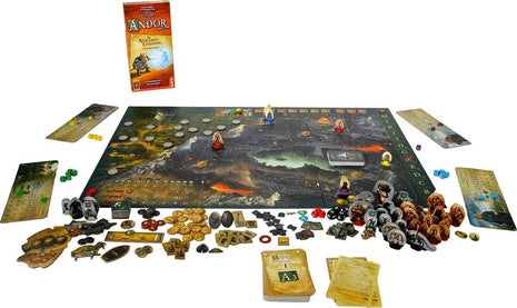 Dit is een foto van het spel De Legenden Van Andor De Verloren Legenden Donkere Tijden te koop bij Speldorado Spellenwinkel Delft