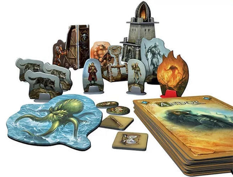 Dit is een foto van het spel De Legenden Van Andor Het Sterrenschild te koop bij Speldorado Spellenwinkel Delft