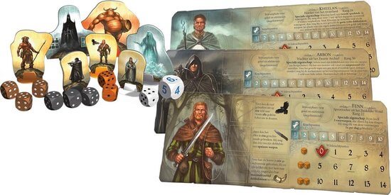 Dit is een foto van het spel De Legenden Van Andor Nieuwe Helden 5/6 te koop bij Speldorado Spellenwinkel Delft