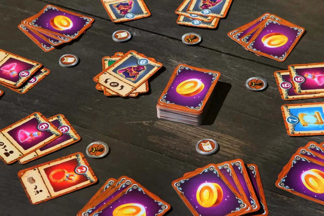 Dit is een foto van het spel De Magische Markt Van Cameloot te koop bij Speldorado Spellenwinkel Delft