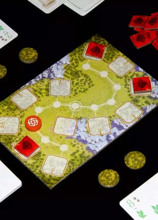 Dit is een foto van het spel De Vos in het Bos Duet  te koop bij Speldorado Spellenwinkel Delft