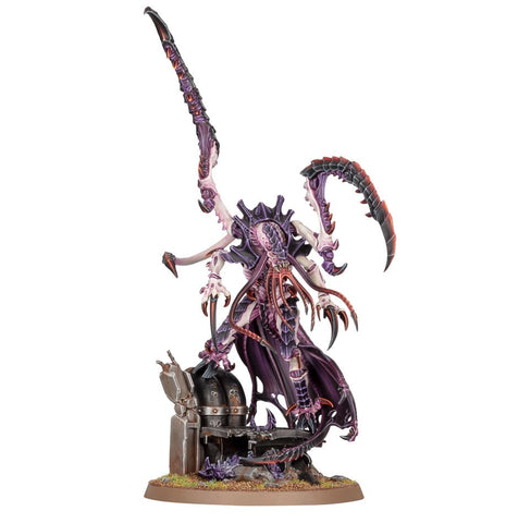 Dit is een afbeelding van het miniatuur Deathleaper - Tyranids voor het spel Warhammer, te koop bij Tabletop Miniature Wargames spellenwinkel Speldorado in delft