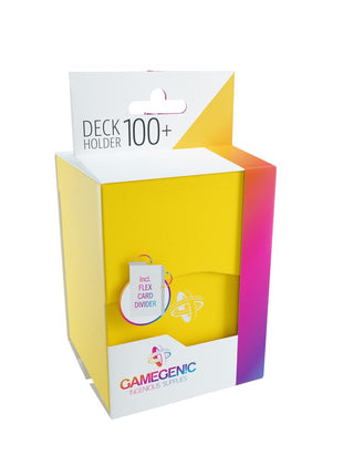 Deckbox Deck Holder 100+ YellowDeckbox - Kaartspel,bordspel accessoires