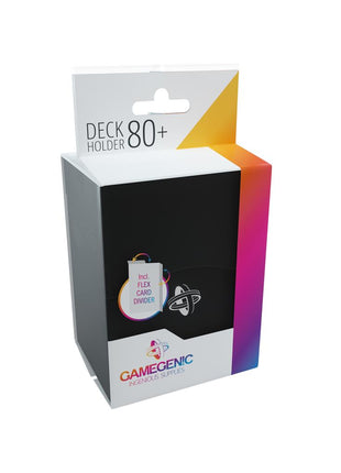 Deckbox Deck Holder 80+ BlackDeckbox - Kaartspel,bordspel accessoires