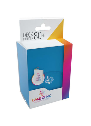 Dit is een foto van het spel Deckbox Deck Holder 80+ Blue te koop bij Speldorado Spellenwinkel Delft