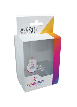 Dit is een foto van het spel Deckbox Deck Holder 80+ Clear te koop bij Speldorado Spellenwinkel Delft