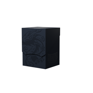 Deckbox Double Deck Shell Black/BlackDeckbox - Kaartspel,bordspel accessoires