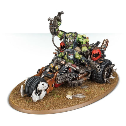 Dit is een afbeelding van het miniatuur Deffkilla Wartrike - Orks voor het spel Warhammer, te koop bij Tabletop Miniature Wargames spellenwinkel Speldorado in delft