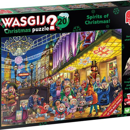 De geesten van Kerstmis - 2x1000 Stukjes - Wasgij Christmas