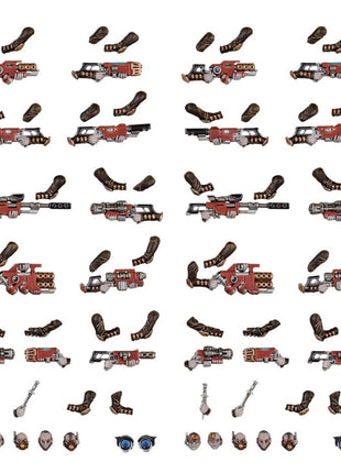 Dit is een afbeelding van het miniatuur Delaque Weapons - Necromunda voor het spel Warhammer, te koop bij Tabletop Miniature Wargames spellenwinkel Speldorado in delft