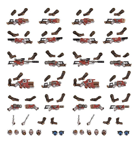 Dit is een afbeelding van het miniatuur Delaque Weapons - Necromunda voor het spel Warhammer, te koop bij Tabletop Miniature Wargames spellenwinkel Speldorado in delft