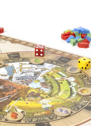 Dit is een foto van het spel De rode Kathedraal te koop bij Speldorado Spellenwinkel Delft