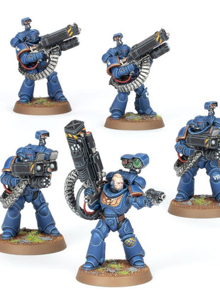 Dit is een afbeelding van het miniatuur Desolation Squad - Space Marines voor het spel Warhammer, te koop bij Tabletop Miniature Wargames spellenwinkel Speldorado in delft