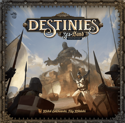 Dit is een foto van het spel Destinies Sea of Sand te koop bij Speldorado Spellenwinkel Delft