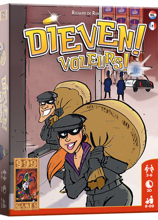 Dieven – gezellig kaartspel – 2 tot 4 spelers