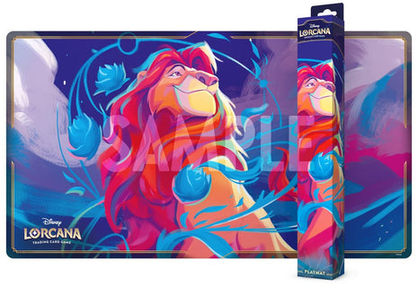 Disney Lorcana Playmat - Art 2 Fabled Mufasa– set Fabled - Playmat