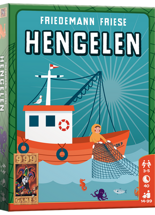 Hengelen – gezellig kaartspel – 3 tot 5 spelers