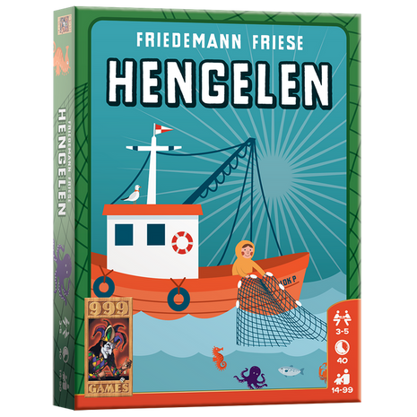 Hengelen – gezellig kaartspel – 3 tot 5 spelers
