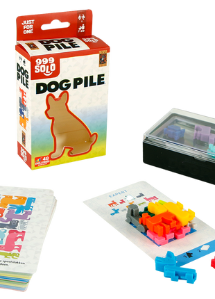 Dit is een foto van het spel DOG PILE te koop bij Speldorado Spellenwinkel Delft
