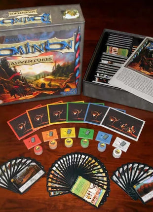 Dit is een foto van het spel Avonturen - Dominion te koop bij Speldorado Spellenwinkel Delft