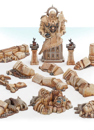 Dit is een afbeelding van het miniatuur Dominion Of Sigmartimeworn Ruins - Battlezone voor het spel Warhammer, te koop bij Tabletop Miniature Wargames spellenwinkel Speldorado in delft