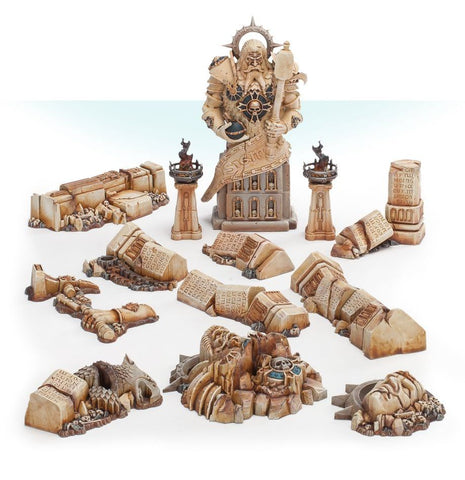 Dit is een afbeelding van het miniatuur Dominion Of Sigmartimeworn Ruins - Battlezone voor het spel Warhammer, te koop bij Tabletop Miniature Wargames spellenwinkel Speldorado in delft