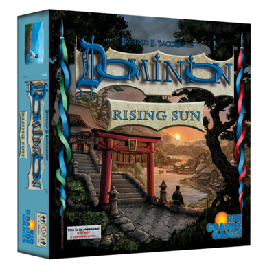 Dit is een foto van het spel Dominion Rising Sun - EN te koop bij Speldorado Spellenwinkel Delft