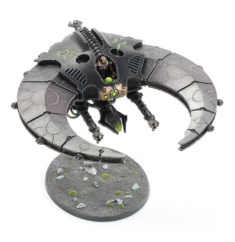 Dit is een afbeelding van het miniatuur Doom Scythe - Necrons voor het spel Warhammer, te koop bij Tabletop Miniature Wargames spellenwinkel Speldorado in delft