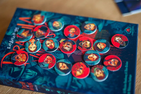 Dit is een foto van het spel Dracula VS Van Helsing te koop bij Speldorado Spellenwinkel Delft