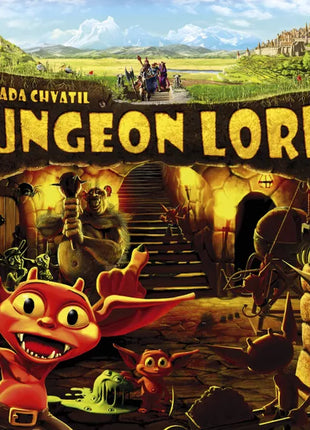Dungeon Lords - En – strategisch bordspel – 2 tot 4 spelers
