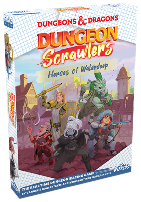 Dungeon Scrawlers - Heroes Of Waterdeep - En – strategisch bordspel – 2 tot 4 spelers