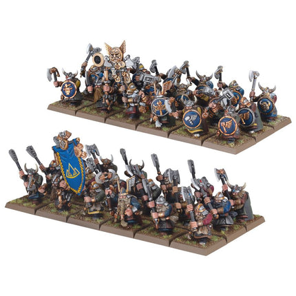 Dit is een foto van het spel Dwarf Warriors - Dwarfen Mountain Holds te koop bij Speldorado Spellenwinkel Delft