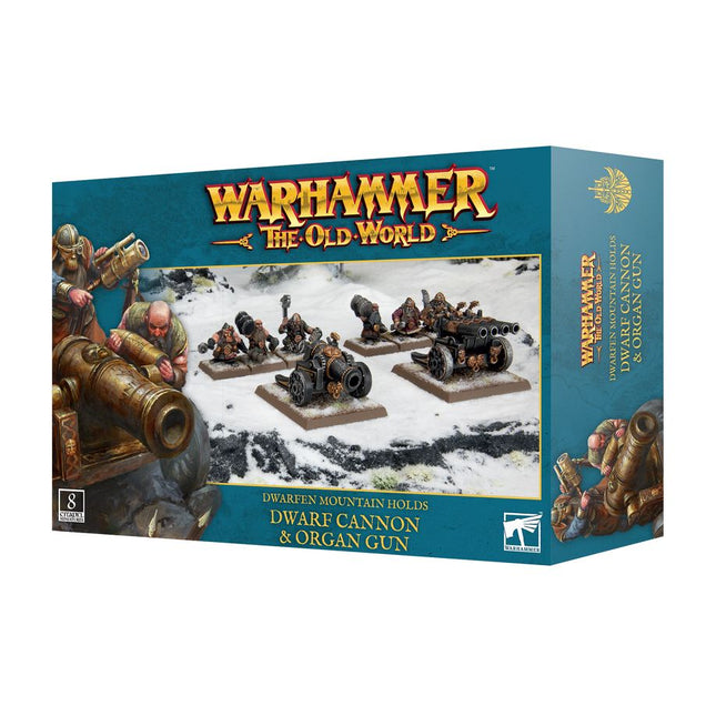 Dwarf Cannon & Organ Gun - Dwarfen Mountain Holds