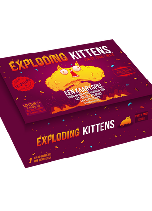 Exploding Kittens Party Pack NL – party kaartspel – 2 tot 10 spelers
