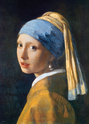 Dit is een foto van het spel Girl with the Pearl Earring - Johannes Vermeer te koop bij Speldorado Spellenwinkel Delft