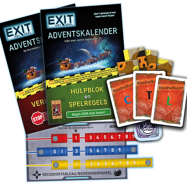 Adventskalender: De intergalactische race- Exit