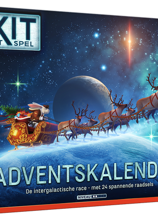 Escaperoom - Adventskalender: De intergalactische race- ExitExit