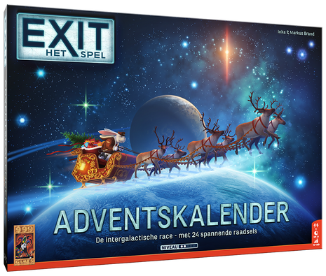 Escaperoom - Adventskalender: De intergalactische race- ExitExit