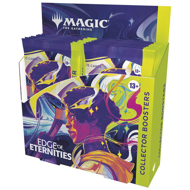 Dit is een foto van het spel Edge of Eternities Collector booster -Magic the Gathering te koop bij Speldorado Spellenwinkel Delft