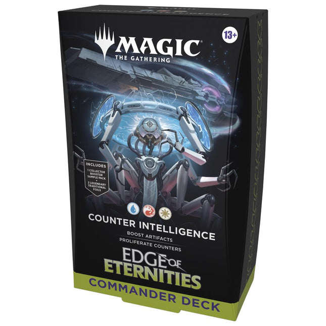 Dit is een foto van het spel Edge of Eternities Commander Deck -Magic the Gathering te koop bij Speldorado Spellenwinkel Delft