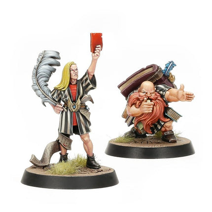 Elf And Dwarf Biased Referees - Blood Bowl