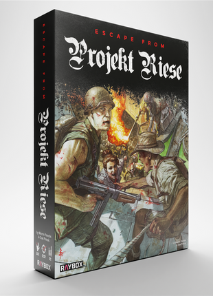 Escape from Projekt Riese Box Set – strategisch dobbelspel –1 speler